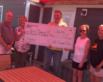 2020 Donation to Hotel Manning 